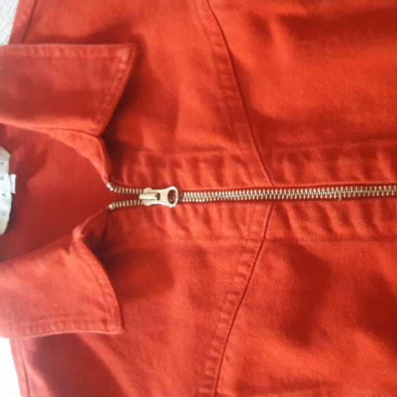 CAbi zip up front denim jacket - Picture 4 of 5